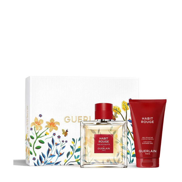 GUERLAIN HABIT ROUGE EAU DE TOILETTE SET